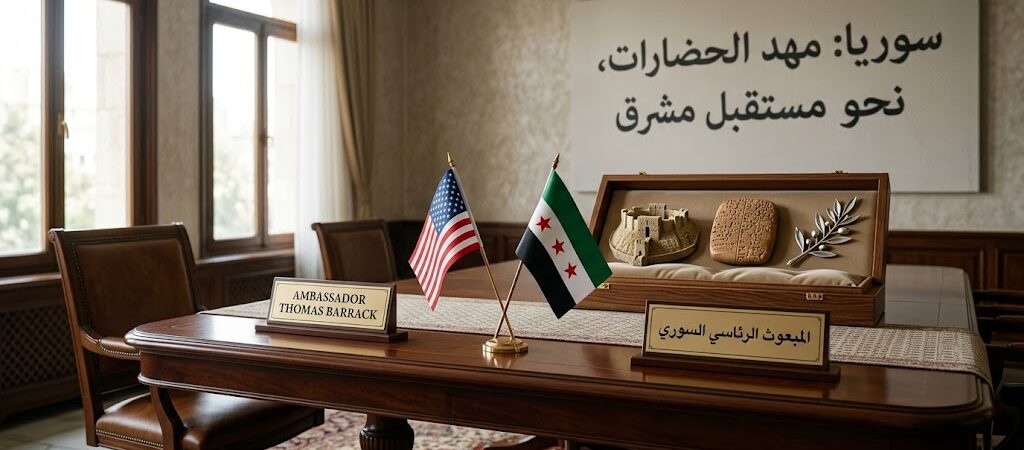 توماس براك يهنئ سوريا بـ«أسبوع من الإنجازات التاريخية» بعد لقاء مسؤول سوري في واشنطن