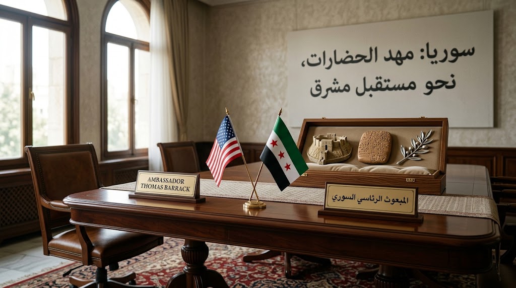 توماس براك يهنئ سوريا بـ«أسبوع من الإنجازات التاريخية» بعد لقاء مسؤول سوري في واشنطن