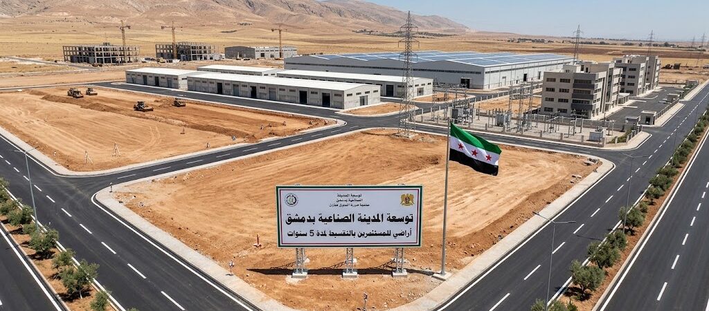 سوريا توسع مدنها الصناعية وتطرح أراضي للمستثمرين بالتقسيط لمدة 5 سنوات